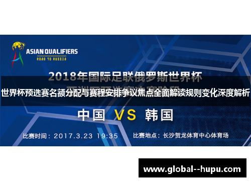 世界杯预选赛名额分配与赛程安排争议焦点全面解读规则变化深度解析